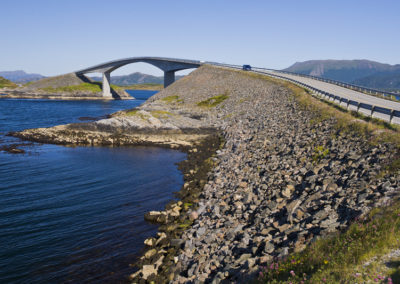 Atlantikstrasse in Norwegen