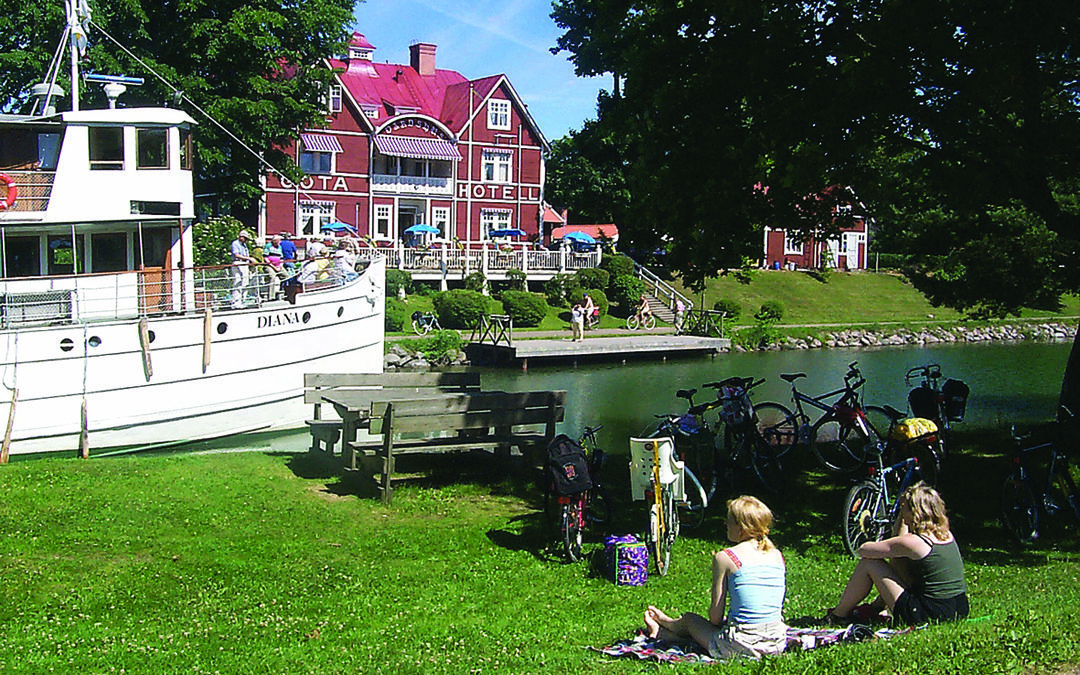 Leben am Göta Kanal