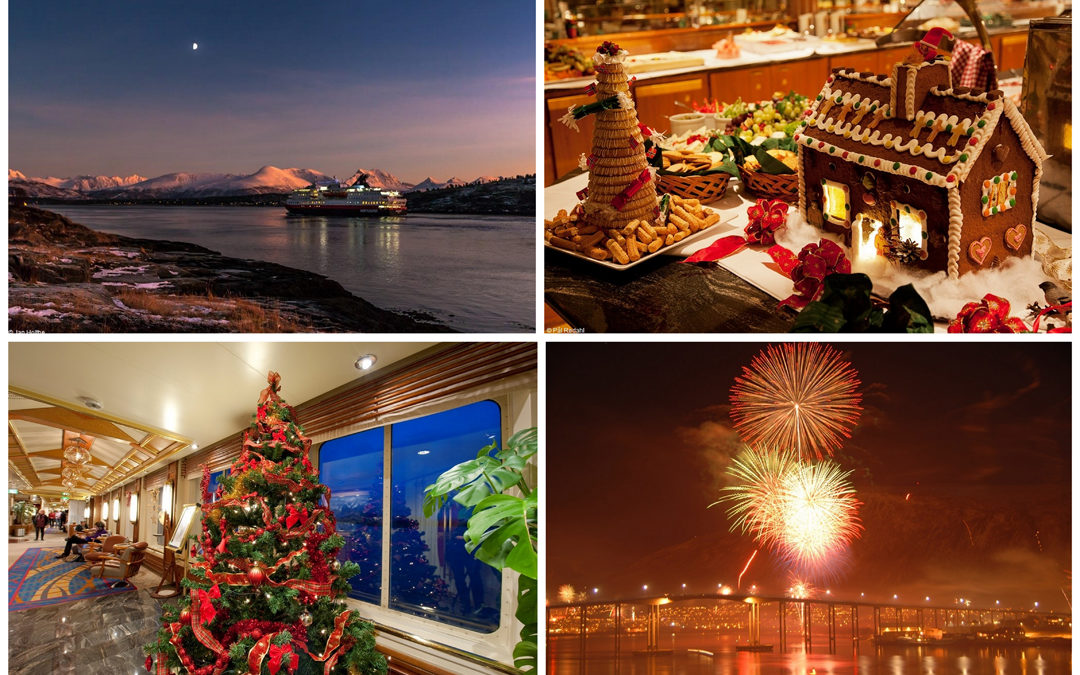 Weihnachten und Silvester an Bord der Hurtigruten Schiffe