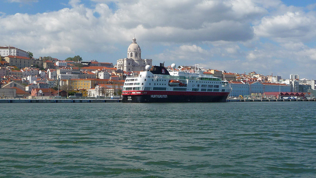 MS Fram in Lissabon