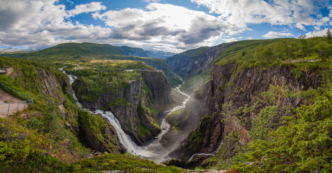 Voringsfossen in Norwegen