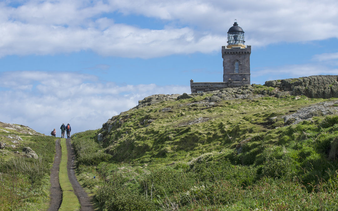 Robert Stevenson's Leuchtturm auf der Isle of May