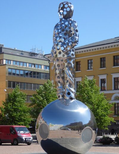 Kunstwerk in Helsinki