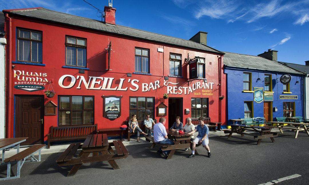 O'Neill's Bar und Restaurant in Allihies auf der Beara Halbinsel, County Cork
