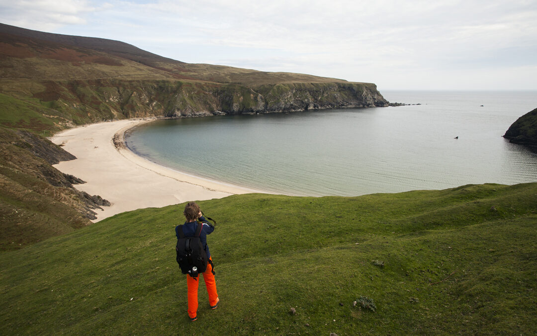 Bucht Malin Beg im County Donegal