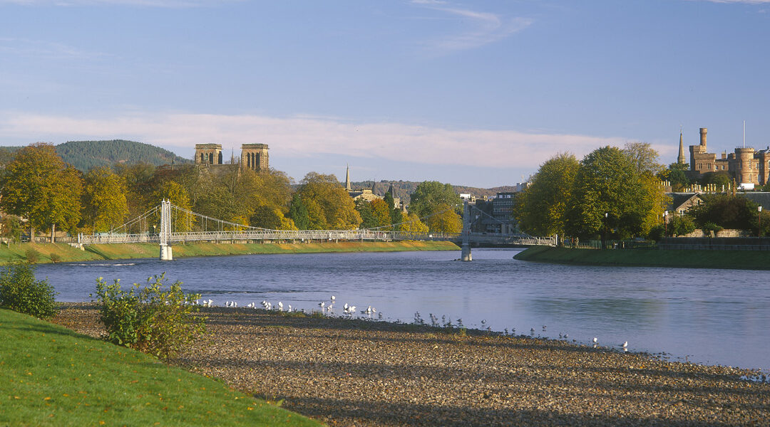 Fluss Ness bei Inverness