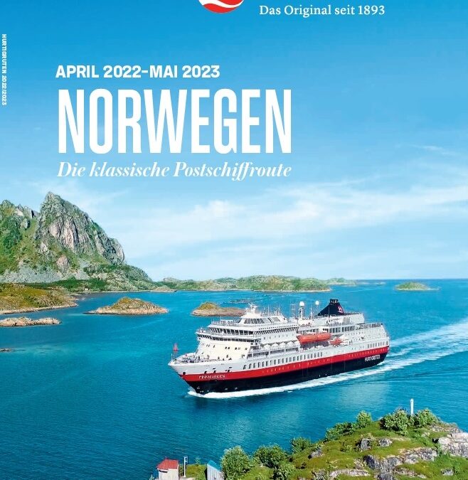 Hurtigruten Katalog Norwegen 2022-23